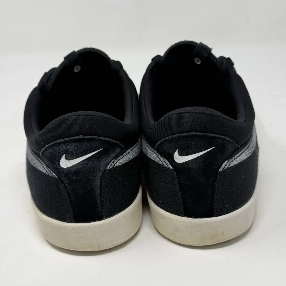 Nike SB Eric Koston 1 Sneakers Shoes Mens 12 Black Gray Lunarlon Skate 2012